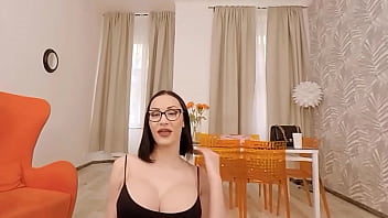 Preview 1 of Boy Ties Up Crush - German Shemale Kimber Lee in POV