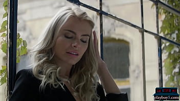 Preview 1 of Valerie Kay Strip - Czech MILF blonde Miky Muse natural tits solo striptease porn