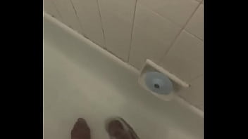 Preview 1 of Dating Flashing White Women - Dick bigger than average flaccid in shower