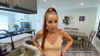 Preview 2 of Tudung Labuh Doggy - Girlfriend tries semen as medicine in quarantine