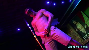 Preview 1 of Wire Brush In Nipples - Straight Stripper Gets Blown