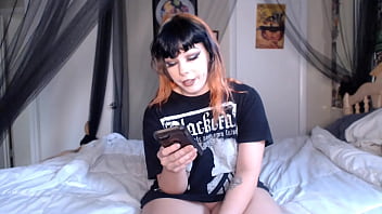 Preview 4 of New Xxx Vedao - Big Tiddy Goth GF rates my cock