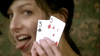 Preview 3 of A Girl Woods - Strip Blackjack with Elise Graves &amp_ Cat Hammat Game 1