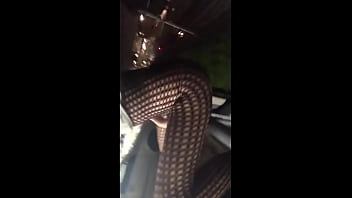 Preview 3 of Fart Poop Sex - Amateur crossdresser in public flashing trains