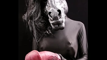 Preview 4 of Big Boobs Marlena Bi - Hung anthro horse masturbating and playing with its huge tits and cock