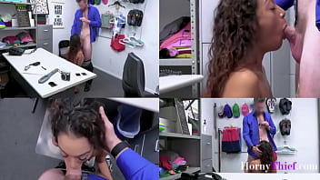 Preview 4 of Malika Shwat - Punishment for stealing- Teen whore fucked- Sarah Lace