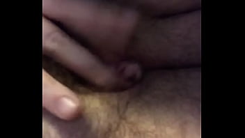 Preview 1 of Julia Jugss - Trans slut rubs his pussy