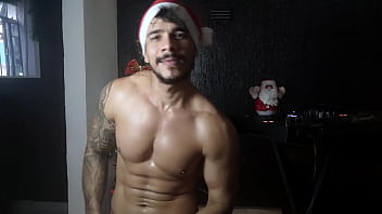 Preview 4 of Asia Cry Sex - Merry christmas papai Noel gostoso @jotajotareal