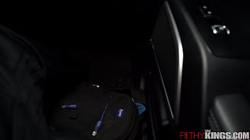 Preview 2 of Horse Ball - Hot Asian Gets Fucked in the Back of the Car
