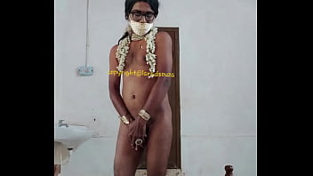 Preview 1 of Happy X Max - Indian crossdresser model Lara D&#039_Souza nude video