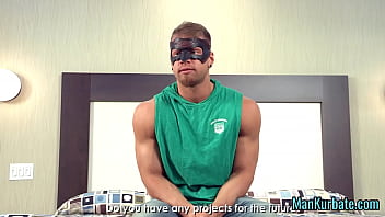 Preview 1 of Pusy Crot - Muscled gay masturbation
