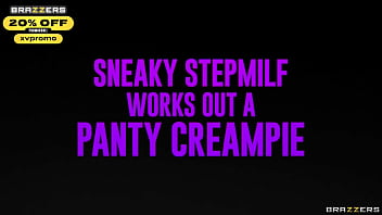 Preview 4 of 3gp Kink Com - Sneaky Stepmilf Works Out a Panty Creampie Cali Sweets / Brazzers/ Enter XVPROMO on official site for discount