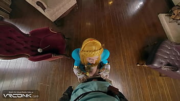 Preview 2 of Solon Xxx Video - VR Conk: Fuck Princess Zelda And Cum Inside Her Wet Pussy In Nintendo Game Parody | HD Porn