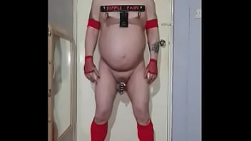 Preview 3 of Bengali Jiju And Sali Xx Videos - real amateur homemade bondage nipple pain Chastity cage anal hook mouth gag and blindfolded all at once