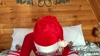 Preview 2 of Axis Bank Aarthi Sex - Santa&#039_s StepDaughter Christmas JOI - Countdown to Orgasm Together
