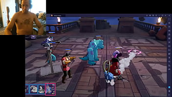 Preview 3 of Doctar Sax Peshant - BLACK OTTER PLAYING DISNEY SORCERER&#039_S ARENA