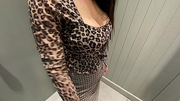 Preview 3 of Fariha Sex Scenes - My stepmom with big tits tries on tops