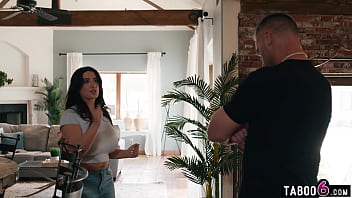 Preview 3 of Evelyn Claire - Huge tits Arab teacher on indefinite leave visited by students stepdad