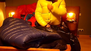 Preview 3 of Porn Dwww - doudounes downjackets nylon shiny millet