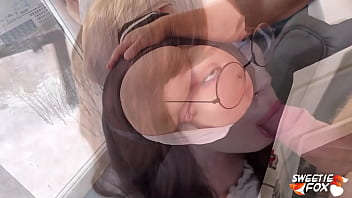 Preview 4 of Cute Test Bbw Milf - Adult High Schoo1Girl Sucks Teacher&#039_s Dick And Rough Fucks For University Admission