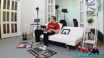 Preview 1 of Lag Sex Video - Pole hardens with mischievous sweetie Zena&#039_s box