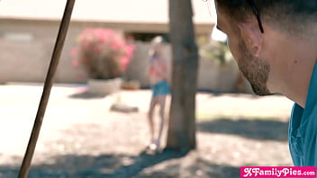 Preview 1 of Bumikar Sex - Stepdad punishes his petite teen stepdaughter Chloe Cherry