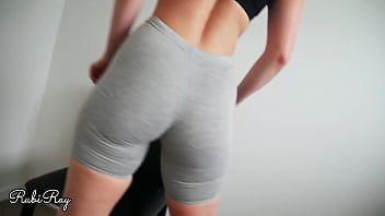 Preview 1 of Ruski Xxsecxx - She Just Loves Getting Creampie in Her Workout Pants
