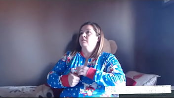 Preview 1 of Klixen K Pov Gina Part B - Sexy BBW Christmas Cam - PREVIEW