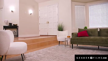 Preview 1 of Lana Rhoades Surprise - Married Trans Hotties Throw Epic Orgy Party -  GenderXFilms