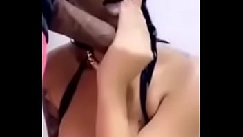 Preview 2 of Nice Pissing Girl - Kris Martinez sucking dick