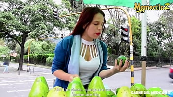 Preview 1 of Tamil Bestsaxhua Kniay - MAMACITAZ - #Diana Ramirez #Alex Moreno - Hot Latina Babe Rides A Big Cock After She Get Picked Up From Market