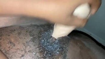 Preview 2 of Cum Om Fafe - CREAMY EBONY BBW YOUNG PUSSY