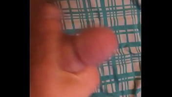 Preview 3 of Abrill Porn - Young Twinks evening masturbation and cum shot in bedroom after watching gay porn