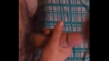 Preview 1 of Abrill Porn - Young Twinks evening masturbation and cum shot in bedroom after watching gay porn