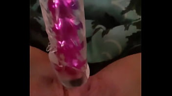 Preview 1 of Virgin Dfloratio Com - Wife with dildo again