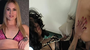 Preview 3 of Sanshka Sex - Mistress explains why shemales are better the females