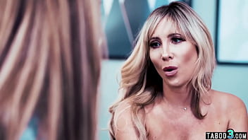 Preview 2 of Bokep Hd Teen Hairy - Cowardly offers Up reluctant teen Tasha Reign to angry boss