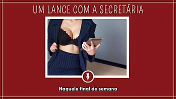 Preview 4 of Frantic Doggystyle Cum Inside - UM LANCE COM A SECRET&Aacute_RIA - Contos Libertinos