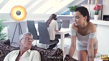 Preview 1 of Danica Da - DADDY4K. Taboo sex of old guy and sweet brunette ends with cum in mouth