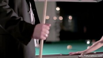 Preview 1 of Babara Tang - Oral Sex In The Local Pool Hall