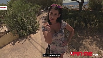 Preview 1 of Fat Obese Oma - Sofia &amp_ Rosa share his cum after a hot threesome at the beach! Pin-Me.com