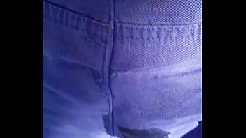 Preview 2 of Cindy Gold At Euro Hot Babes - Another attempt at filming pissing my light sweat pants while walking in snow barefoot