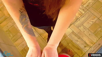 Preview 1 of Chanel St - PERFECT HANDJOB TO MY STEP BROTHER AND HE CUM IN PANTYHOSE
