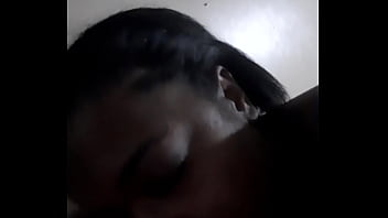 Preview 1 of Blackmailing Desi - Ebony wife loves to suck on daddy