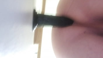 Preview 2 of Www420com - Dildo fun in the bathroom