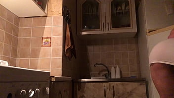 Preview 1 of Dani Daniels Hard Fucking Xxx - I Feeded My Really Hungry Step Sis With Cum Instead Of Apple. Russian Amateur Video With Conversations