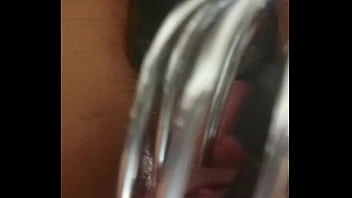 Preview 3 of Ffm Anal Fetish - 変態マコのセルフ調教。6mm尿道拡張と貞操帯、アナルには6cmプラグ