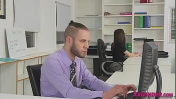 Preview 1 of Step Days Dad - Ts brunette in glasses sucks and rides cock