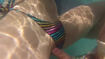 Preview 1 of Ultra Hot Wife - SEX IN THE POOL GABRIELA TEEN
