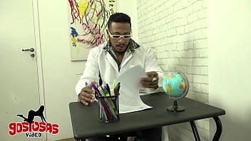 Preview 1 of Two Boys Having Porn - Em troca de notas boas aluna de faculdade de sao paulo fode com diretor     NEGO CATRA E CAROLINA CARIOCA
